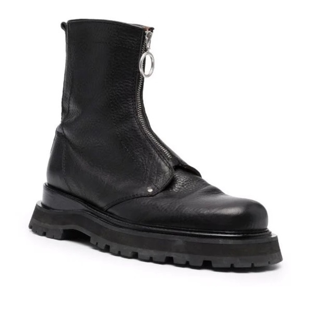 AMI PARIS ZIP UP BOOTS (worn once)